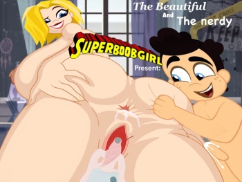 Superboobgirl - the beautiful and the Nerdy cover