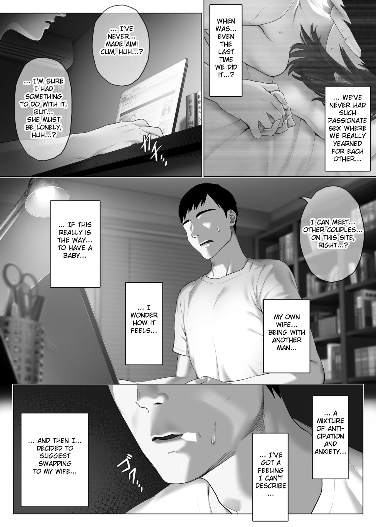 LeveChi na Swapping 1 - Seiheki ni Mezameru Otto Hen - | Swapping on a Whole New Level 1 ~Husband Awakening to His Kinks~ page 10 full