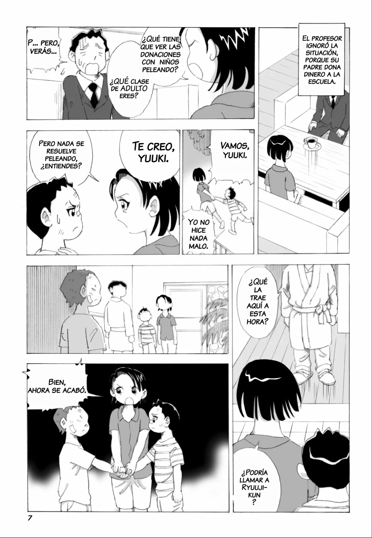 Kaa-san to Yankee Bouzu | La Madre y el Chico Yankee page 8 full