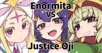 Enormita Vs Justice Oji-san cover