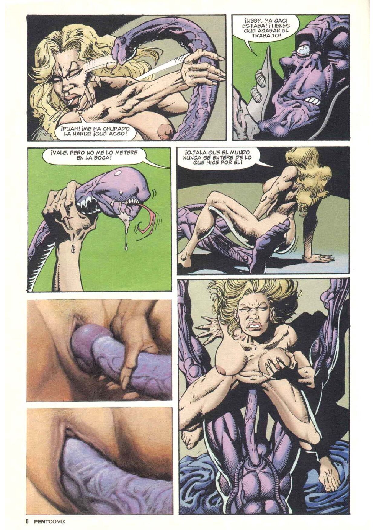Penthouse Comix #24 page 8 full