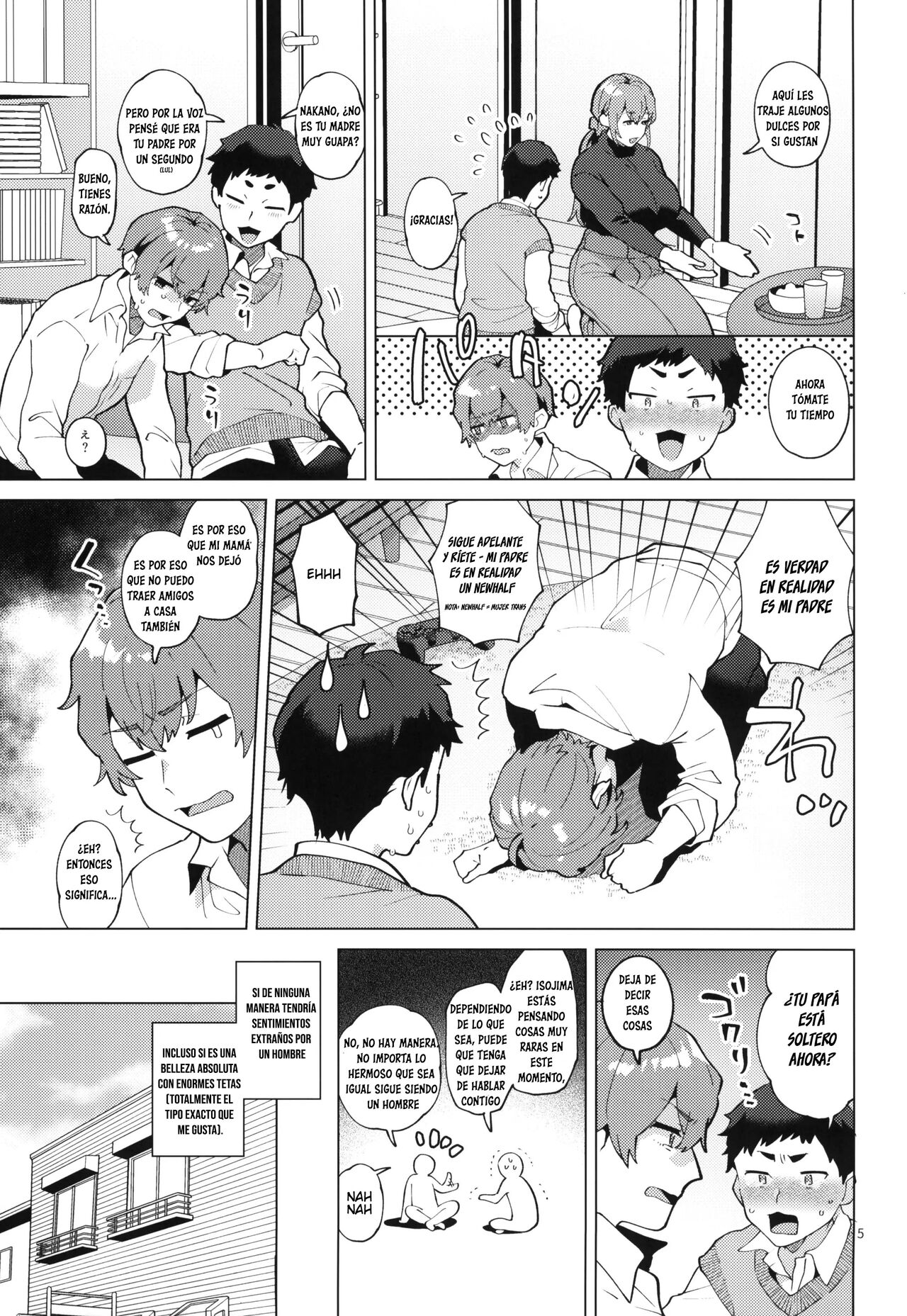 Shemale Single Mother no Shizuki-san | Shizuki-San, La Madre Transexual Soltera page 5 full