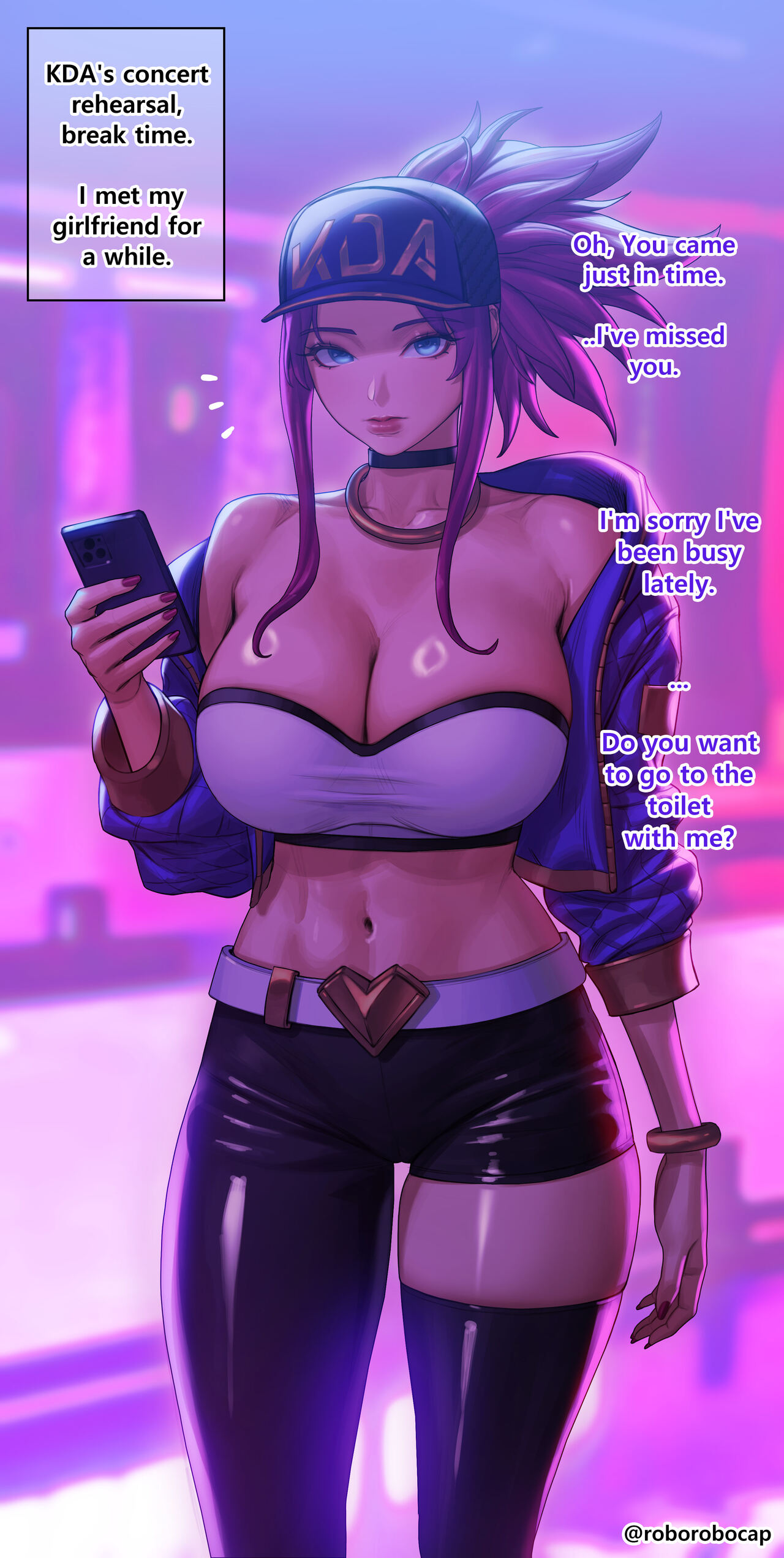 K/DA Akali page 1 full