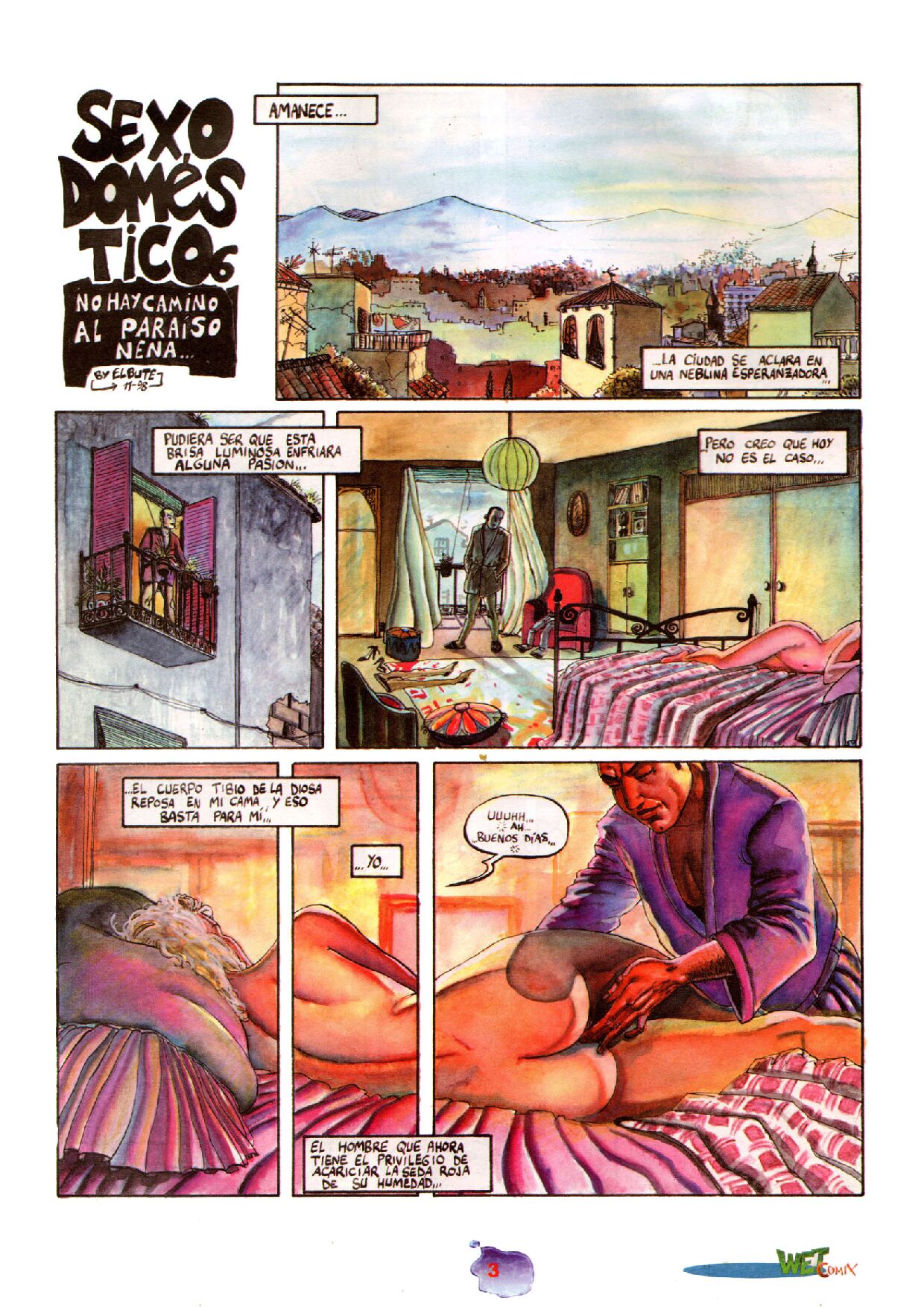 Wet Comix #8 page 3 full