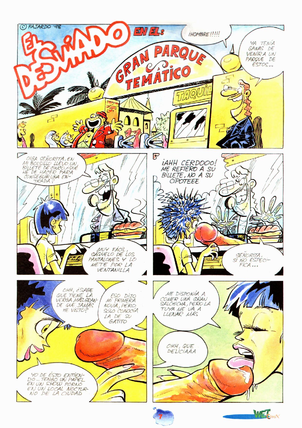 Wet Comix #8 page 7 full