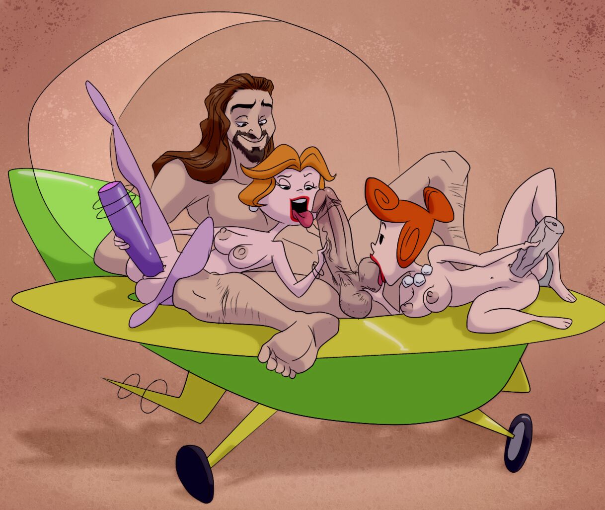 DP#46 - Jane Jetson &amp; Wilma Flintstone page 2 full