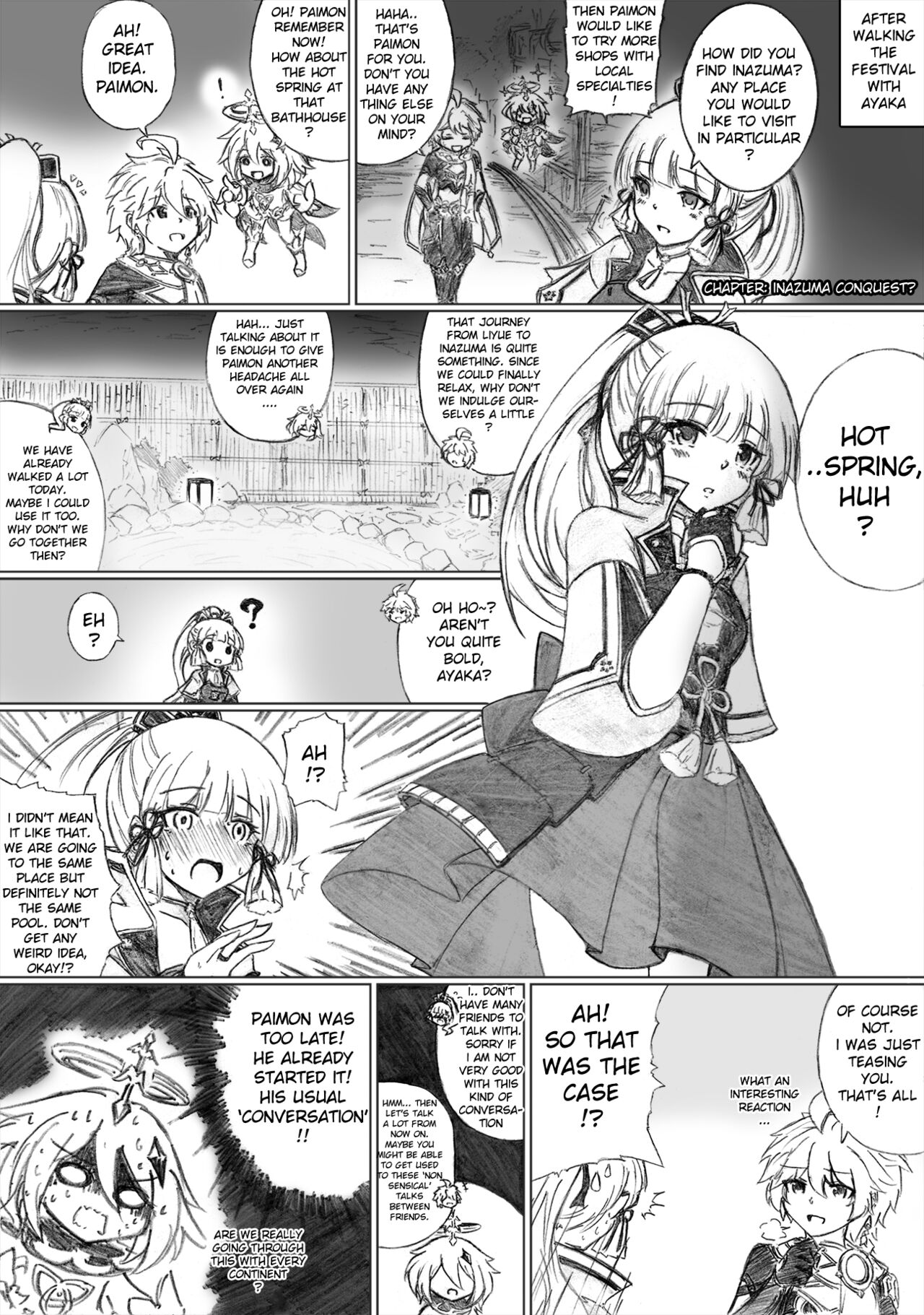 KuroCrimson Genshin Impact Manga Vol 2 page 9 full