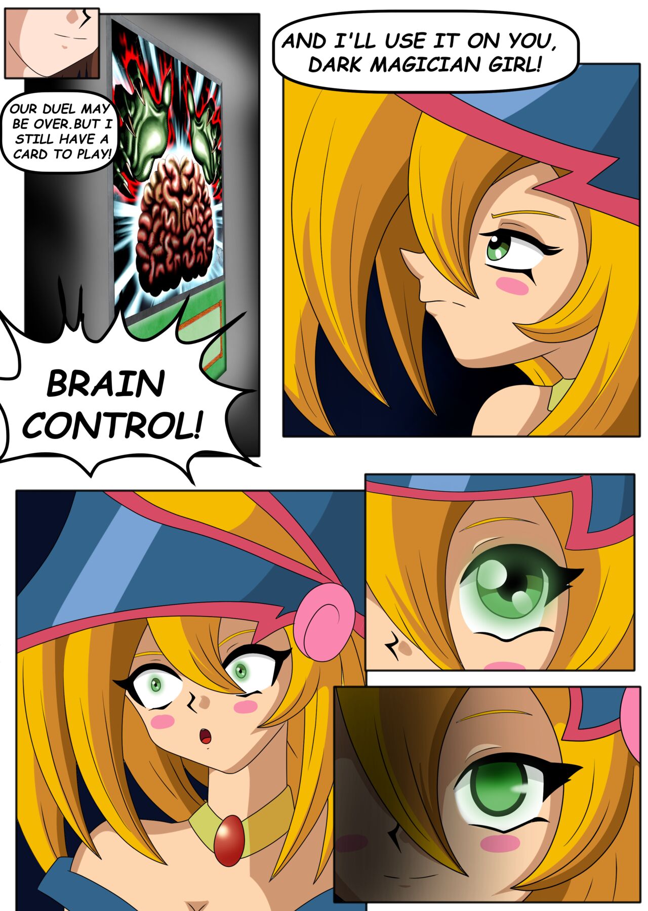 Hypno Dark Magician Girl page 1 full