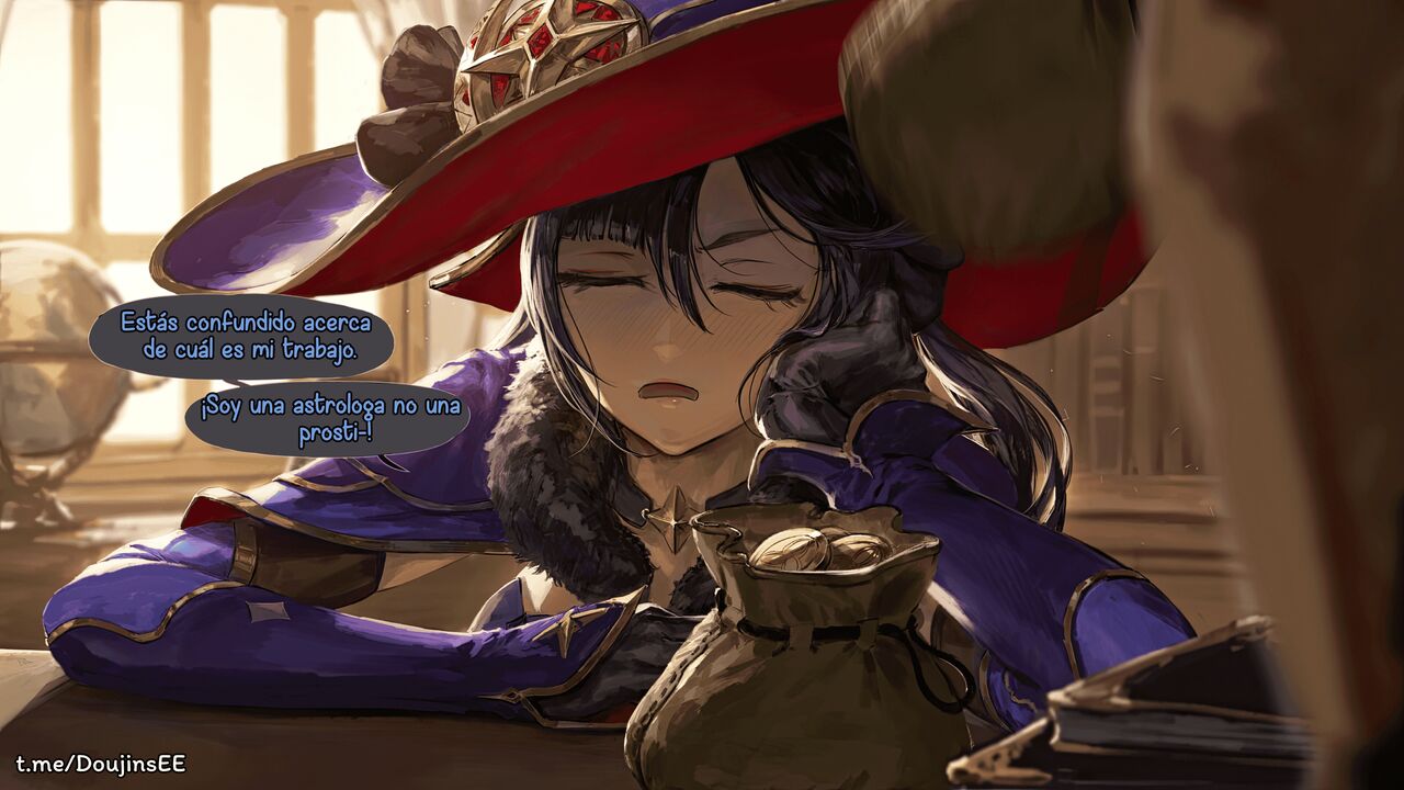 Astrologist  Mona-Chan vende su coño por Moras page 10 full