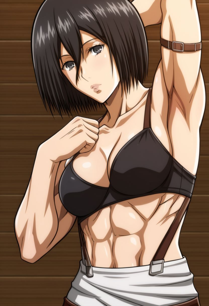 Mikasa's gallery inspired by Takapiko's art style page 1 full
