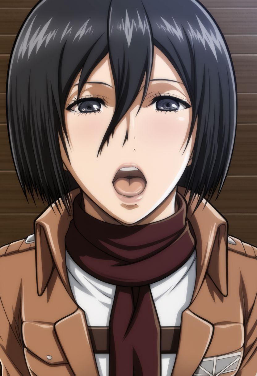 Mikasa's gallery inspired by Takapiko's art style page 9 full
