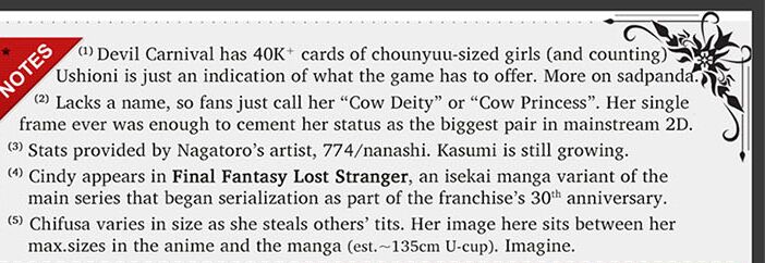 Anime Titty Comparison Chart page 5 full