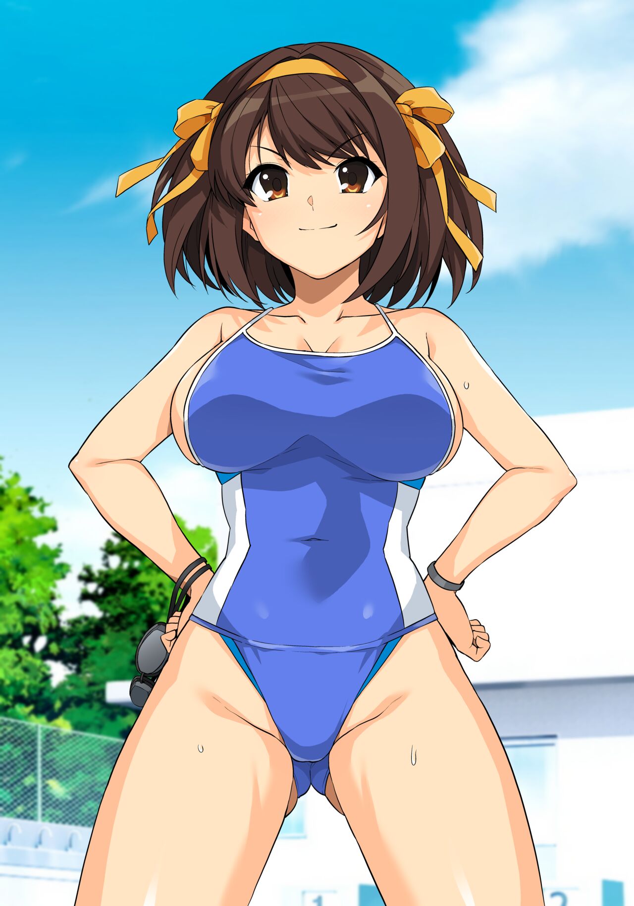 競泳水着ハルヒさん page 2 full