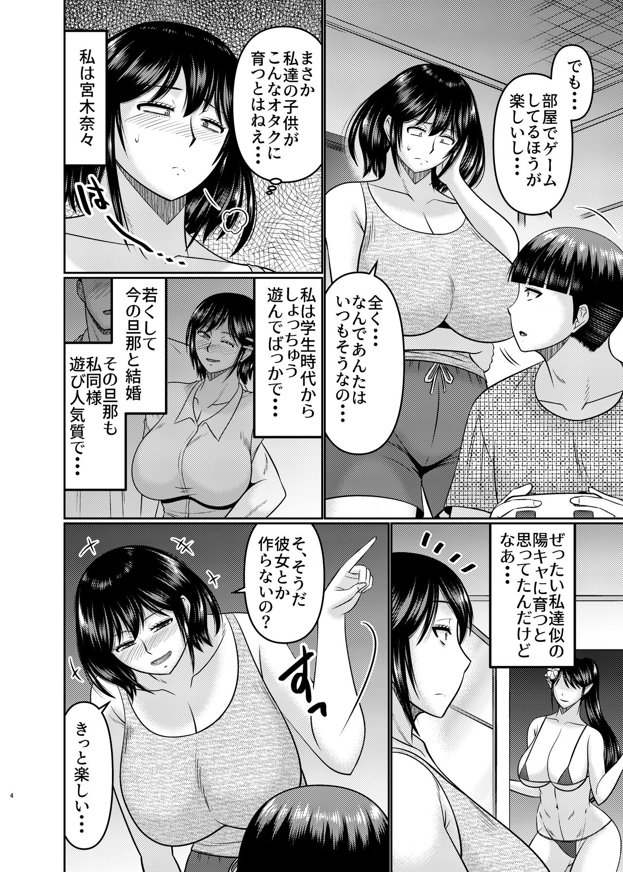 Moto Gal Mama wa Musuko no Karada o Yoku Shiranai page 4 full