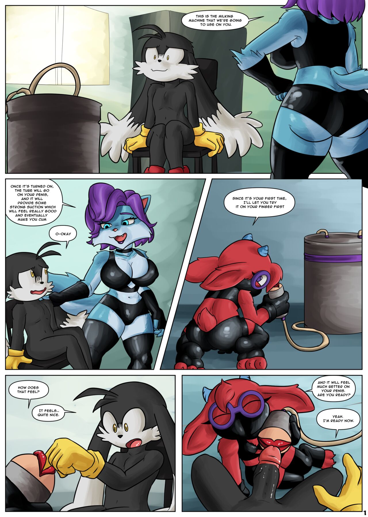 Klonoa's First Milking page 1 full