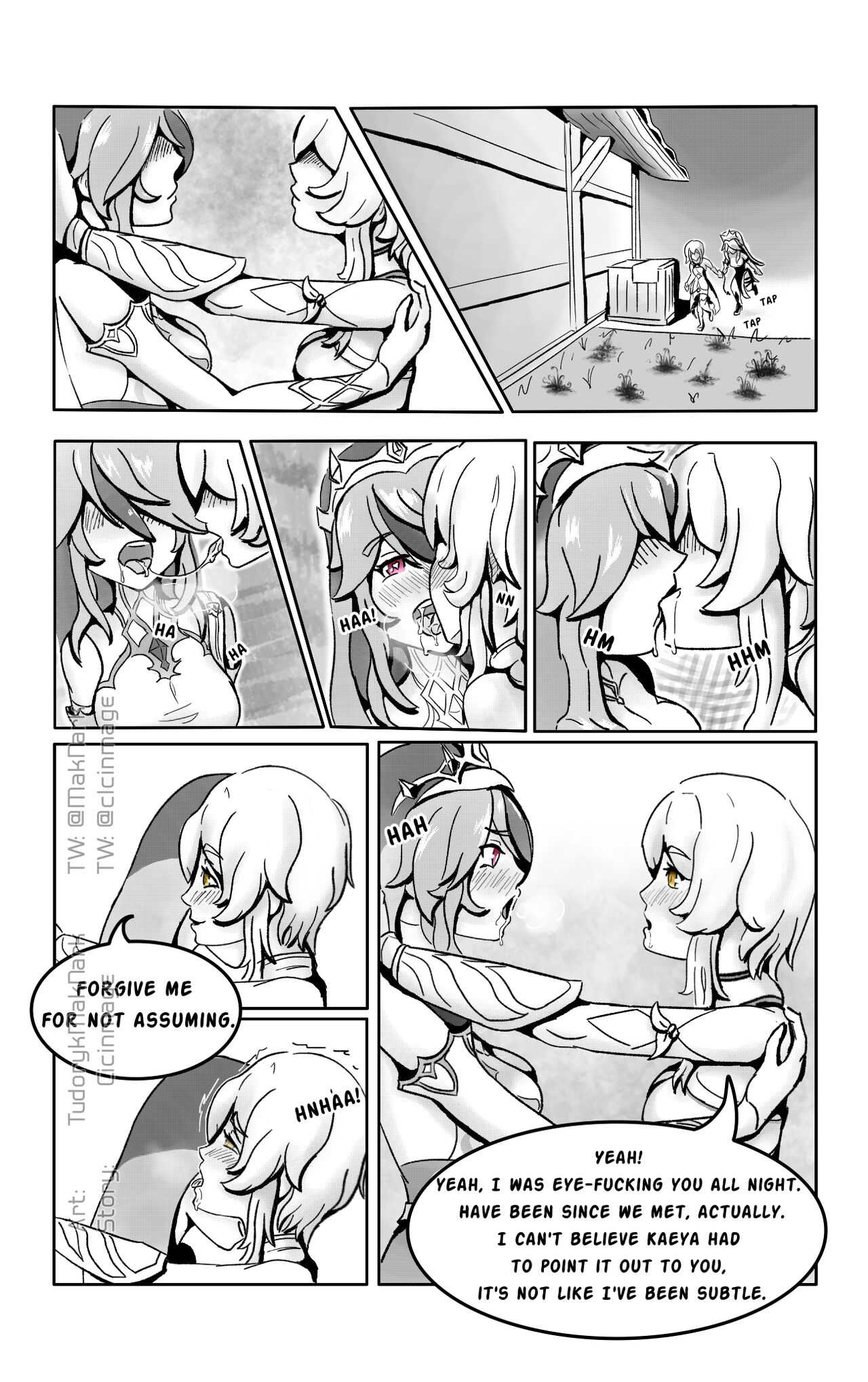 Blame it on the booze, got you feeling loose page 8 full