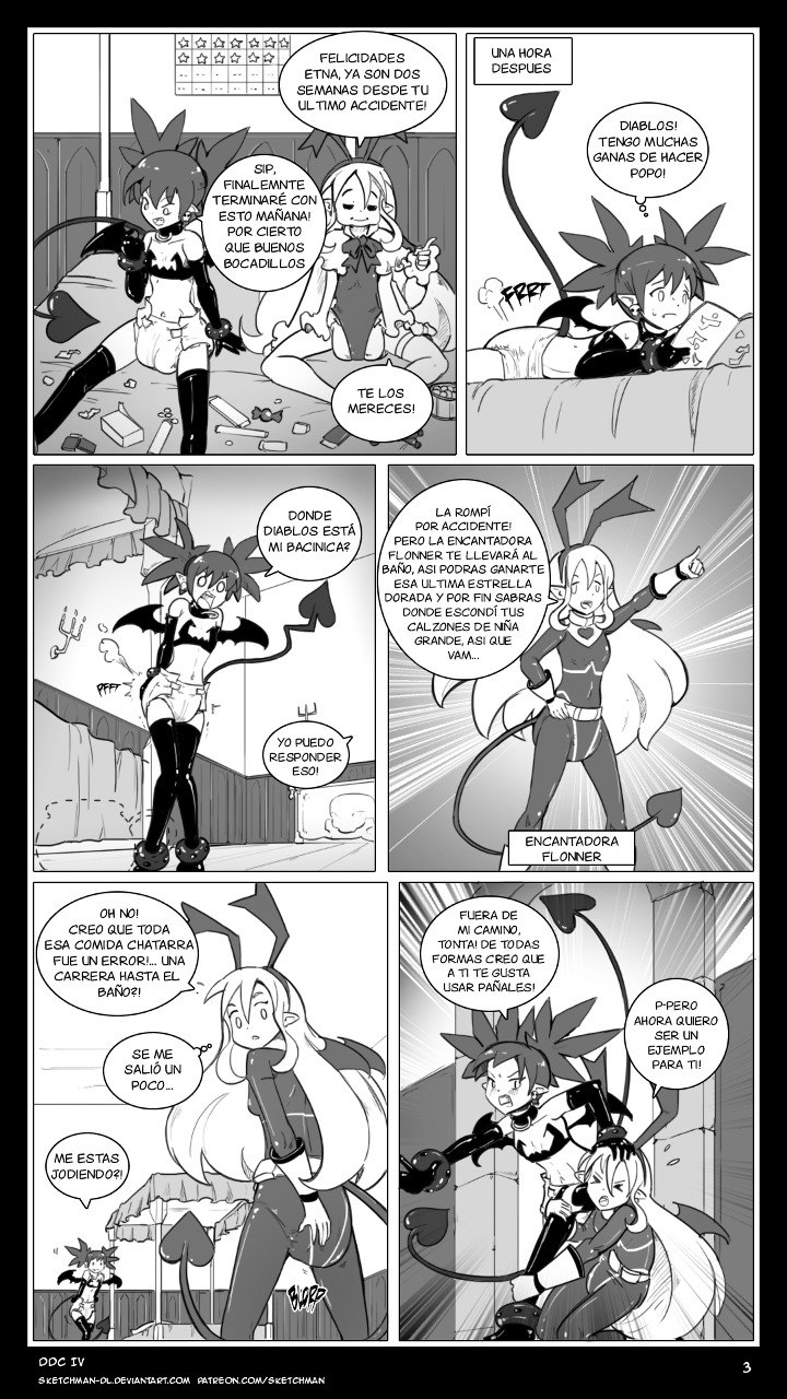 SketchMan-DL MINI COMIC page 3 full