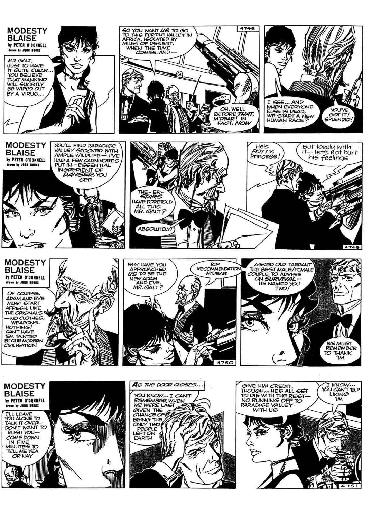 Modesty Blaise - Eve and Adam page 4 full