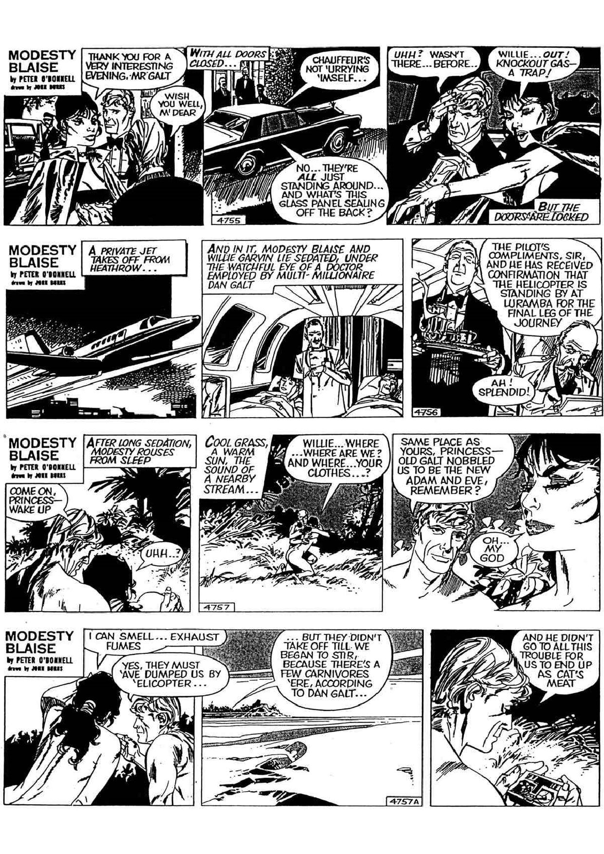 Modesty Blaise - Eve and Adam page 6 full