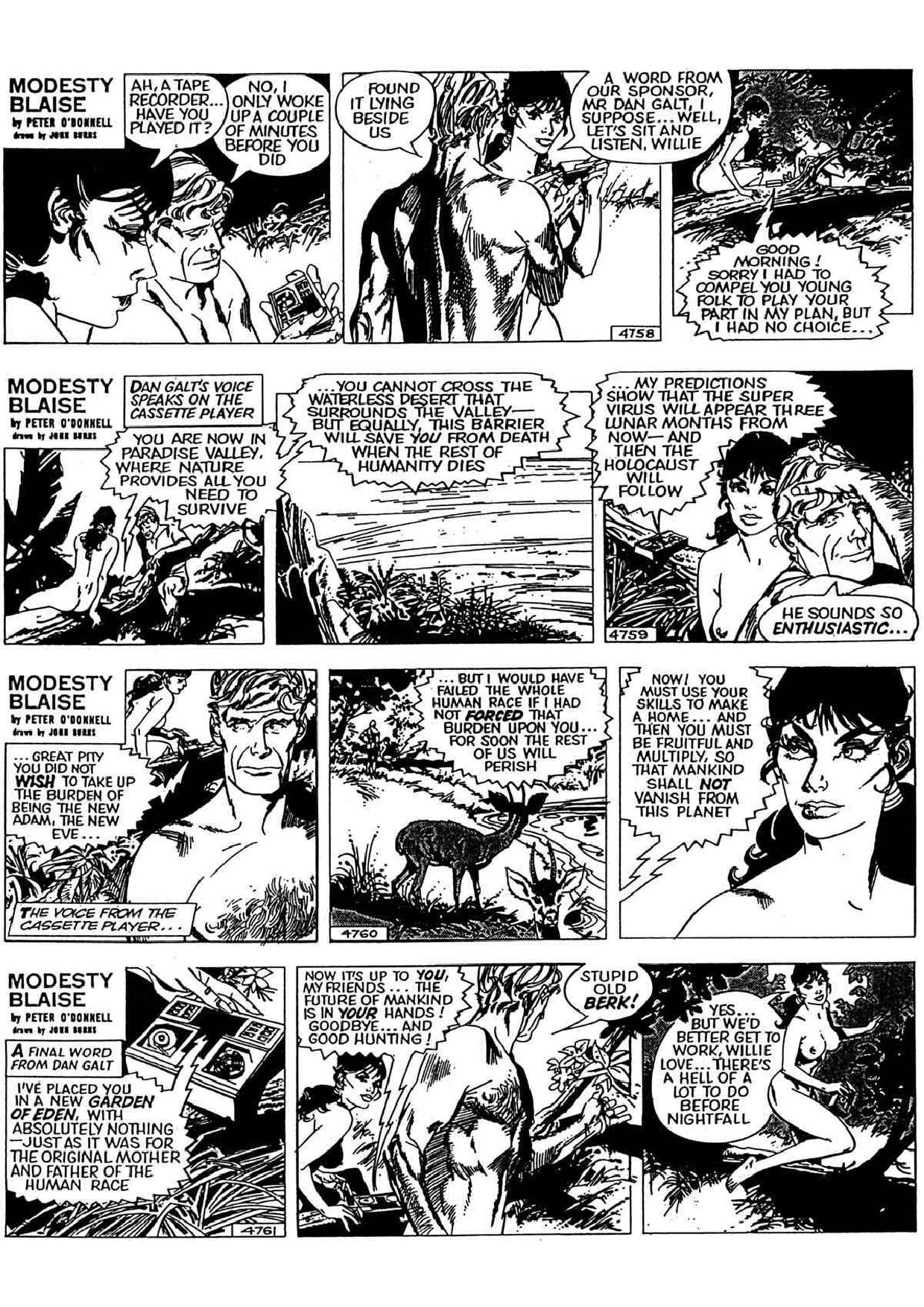 Modesty Blaise - Eve and Adam page 7 full