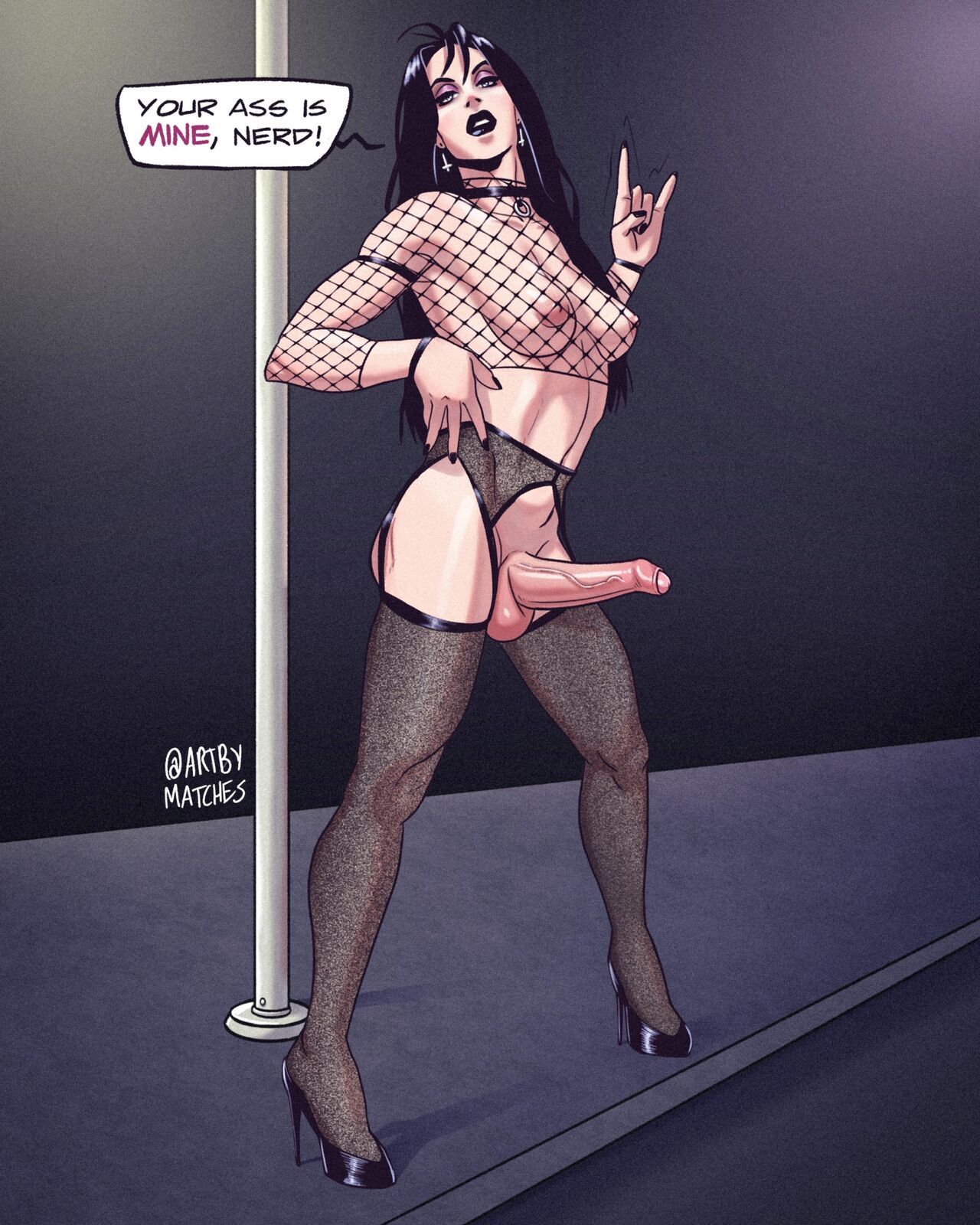 Goth Futas by Art of Matches page 8 full