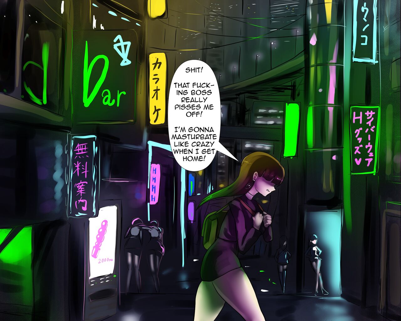 Saiba Wea Chinko Shoofu | Cyberware Dick Prostitute page 2 full