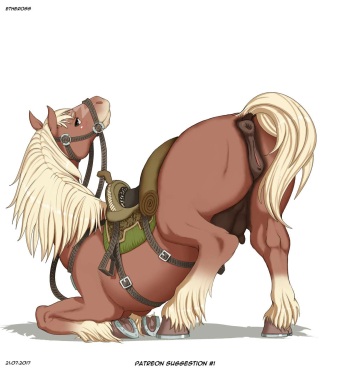 Epona x Werewolf Link cover