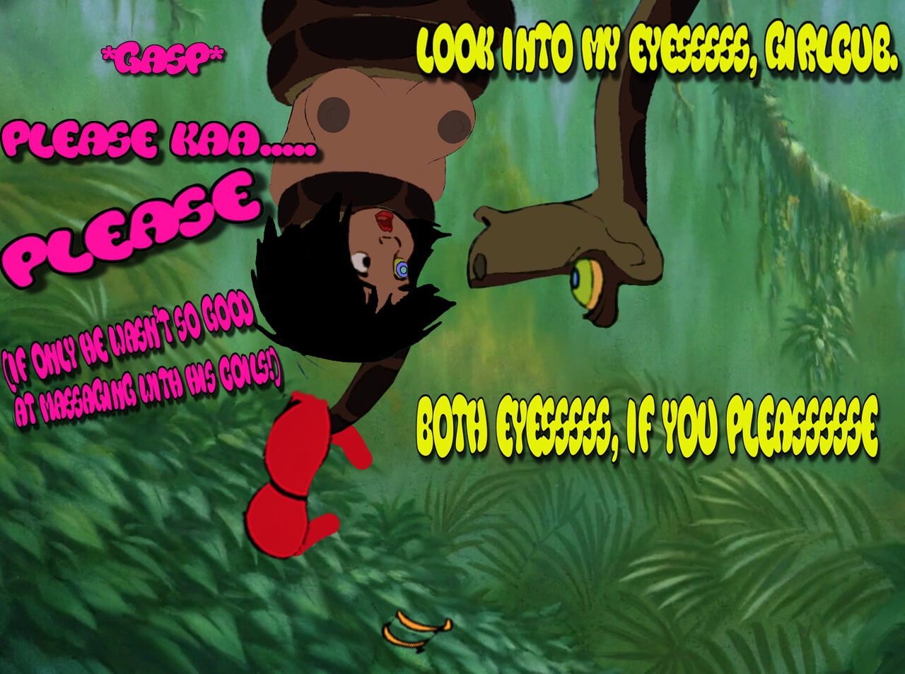 Kaa and Mowgli page 6 full