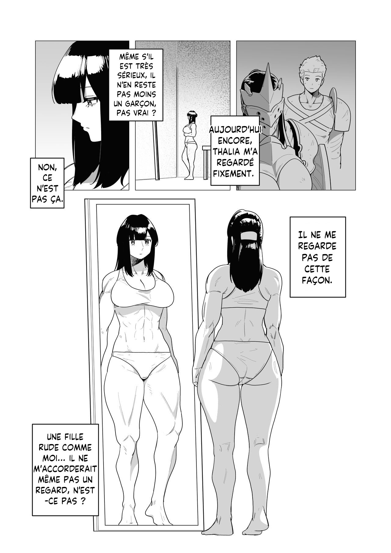 Tank Onna Kishi wa Dakaretai. | La Chevalière en Armure Lourde veut être Enlacée page 6 full