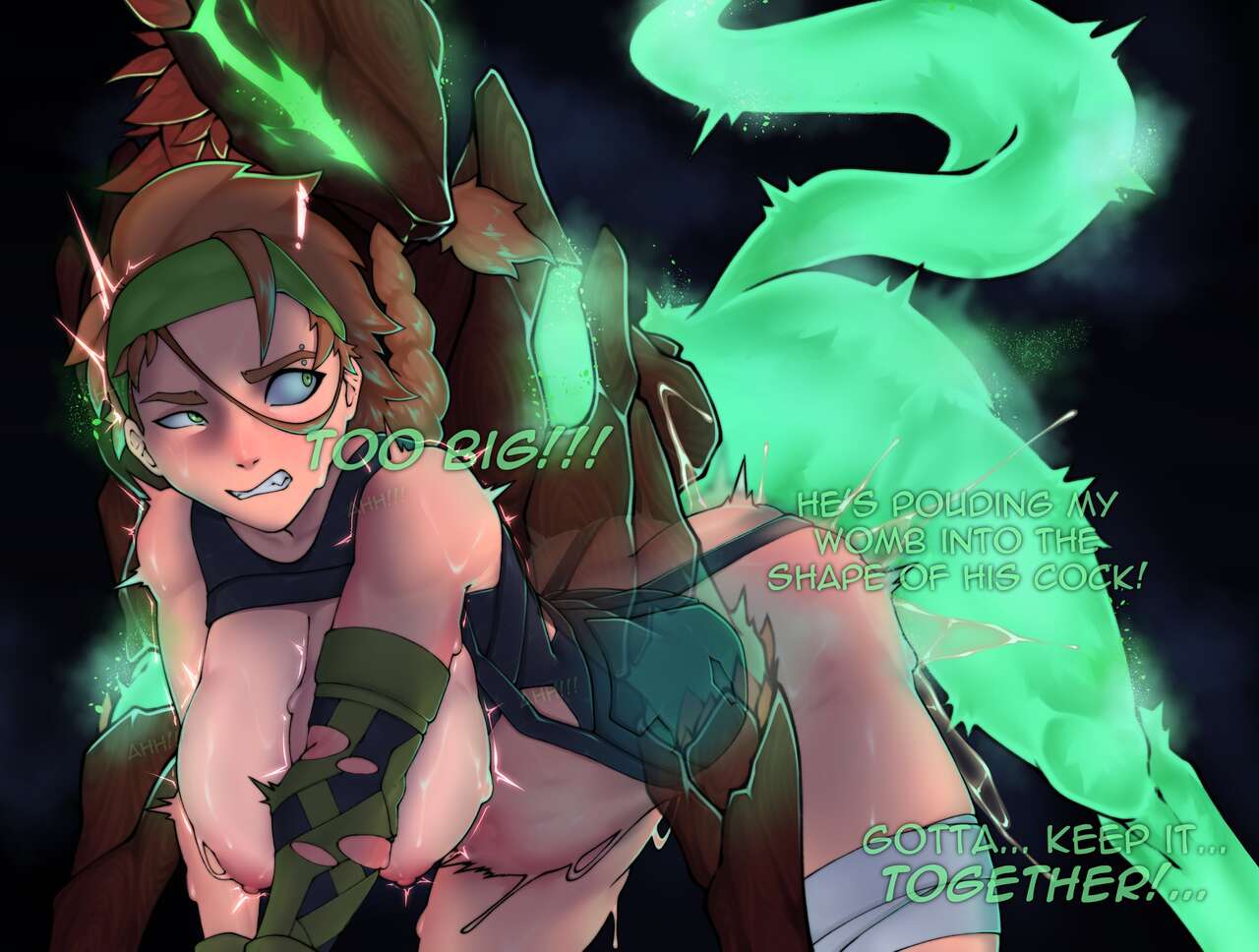Skye's wolf training got very intense page 4 full
