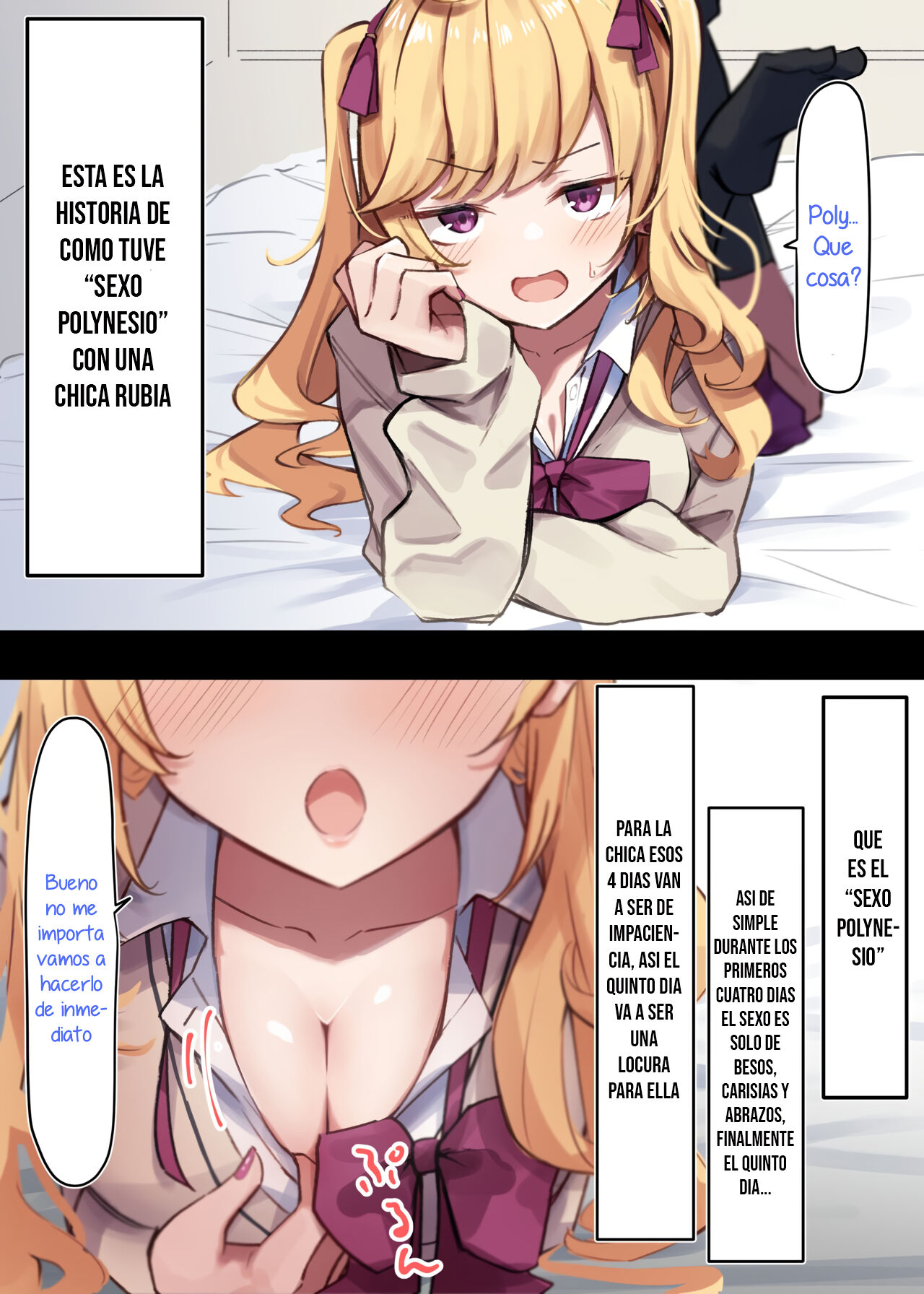 Kinpatsu Girl to Polynesian Sex | Polynesian Sex with a Blonde Gal page 2 full