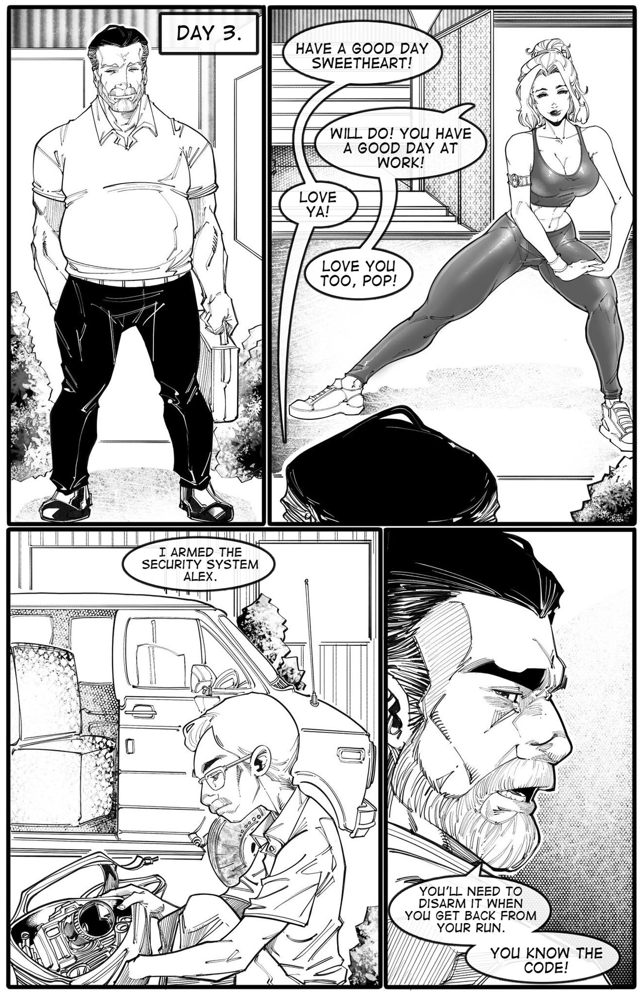 Cabin in the Morning Woods: Prequel page 4 full