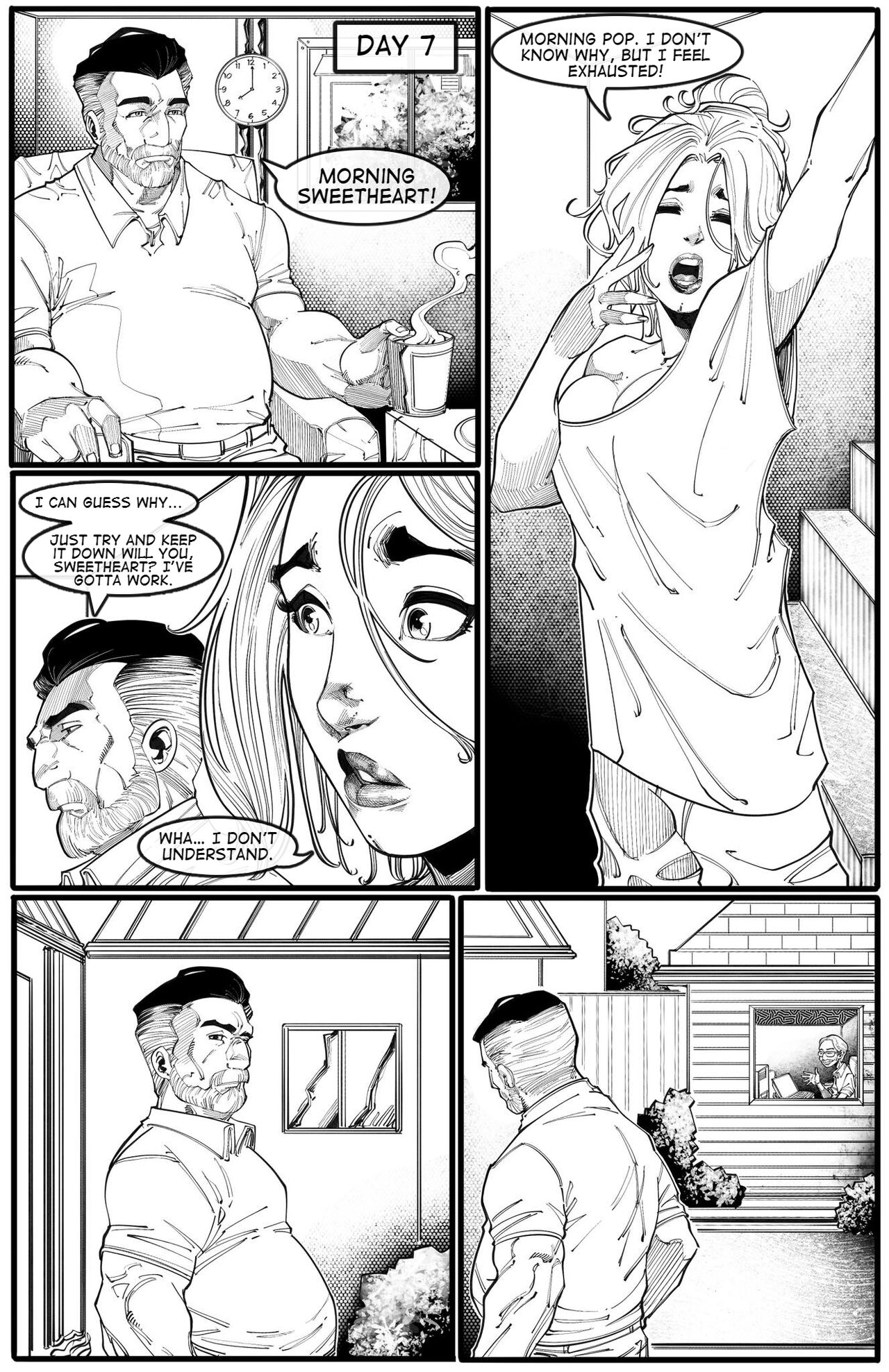 Cabin in the Morning Woods: Prequel page 7 full