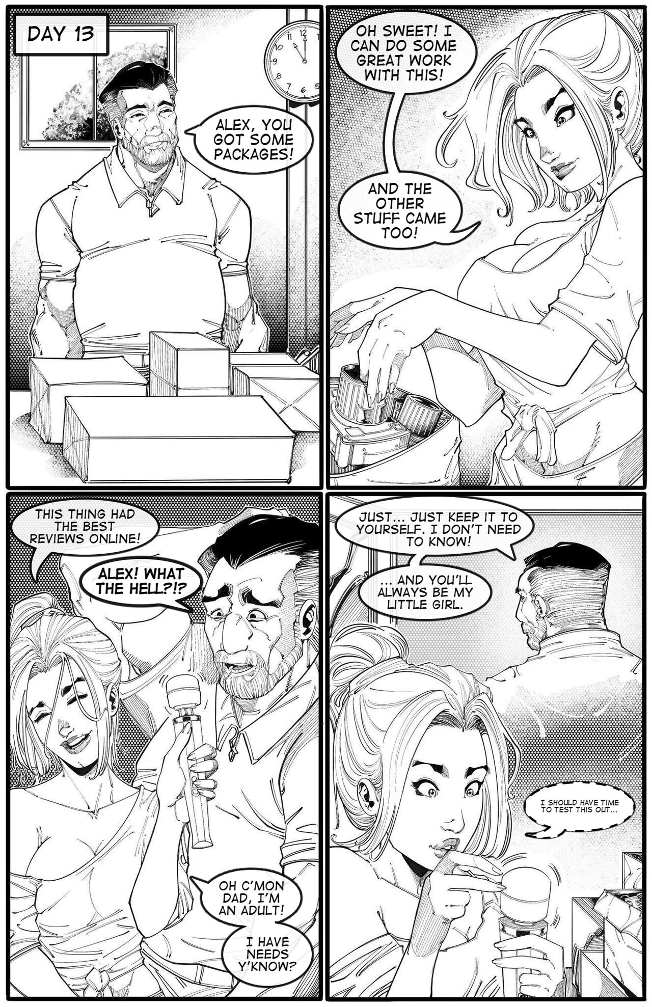 Cabin in the Morning Woods: Prequel page 9 full
