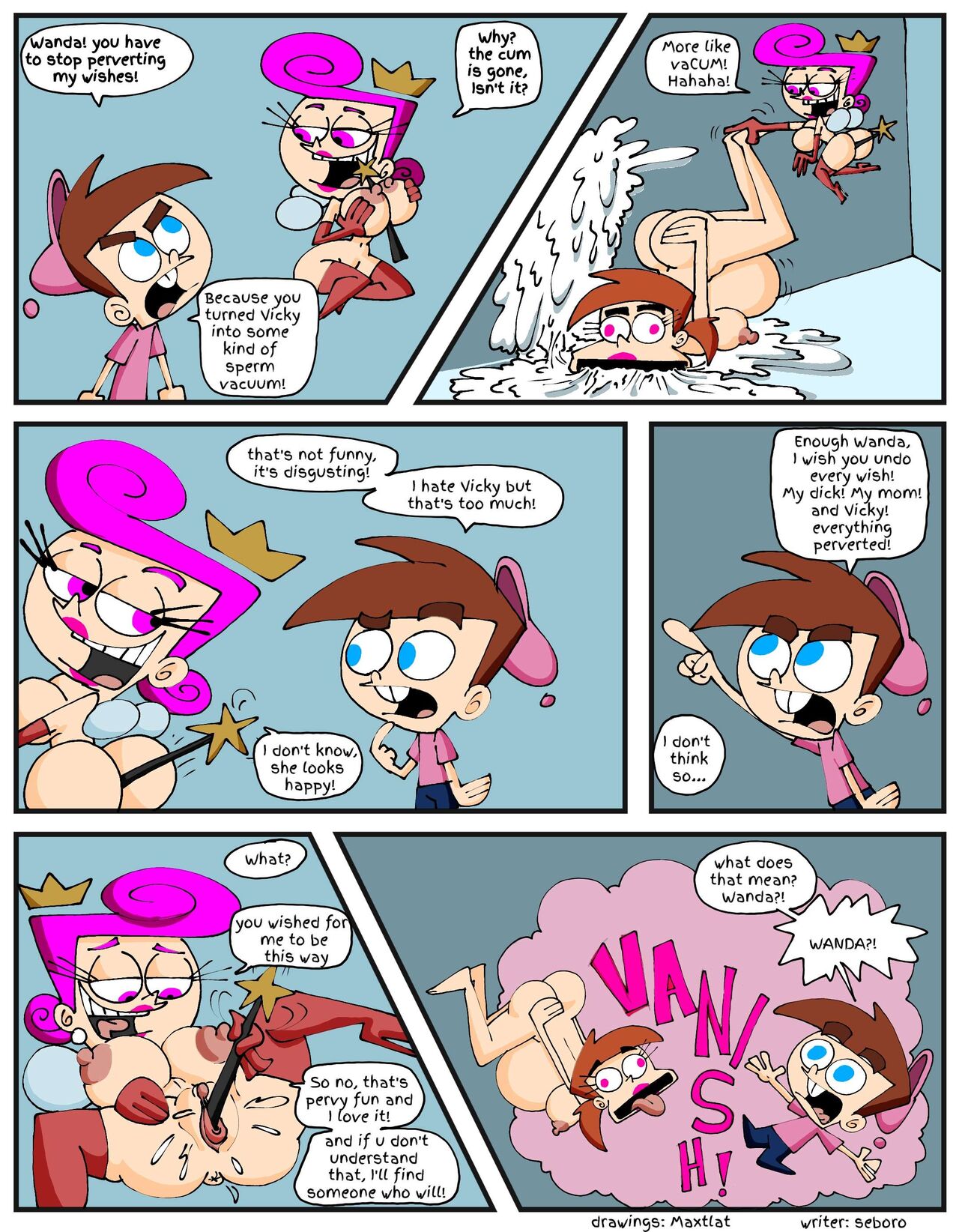 Wanda goes to the multiverse page 7 full