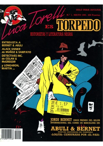 Luca Torelli es Torpedo #1 cover