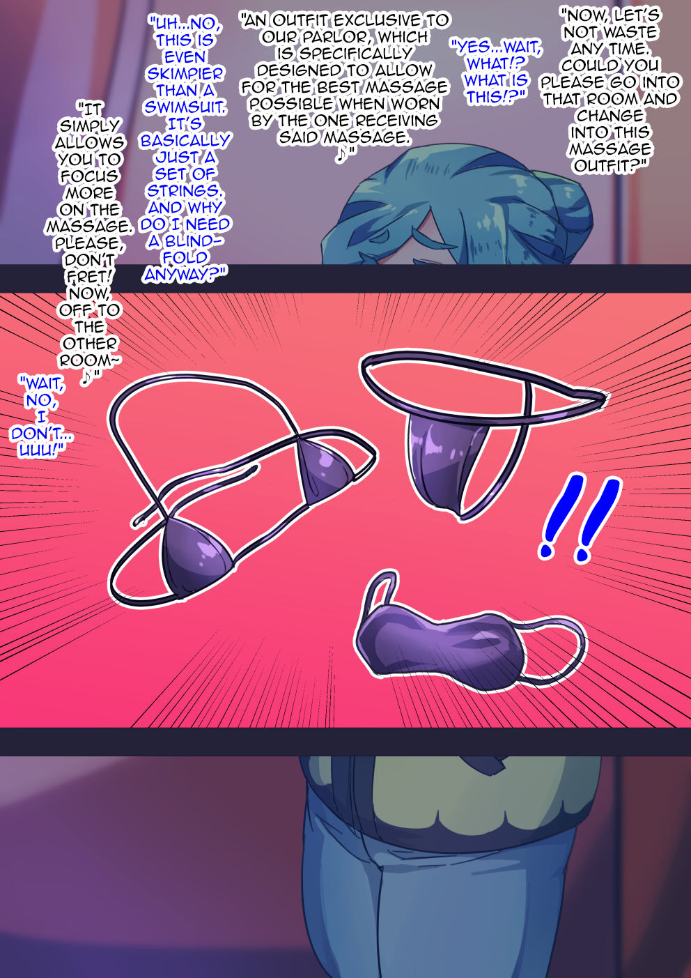 Grusha-kun ga Ayashii Massage-ten de, Iron na Massage o Sarete Kimochiyo~ku Naru CG Shuu♂ page 5 full