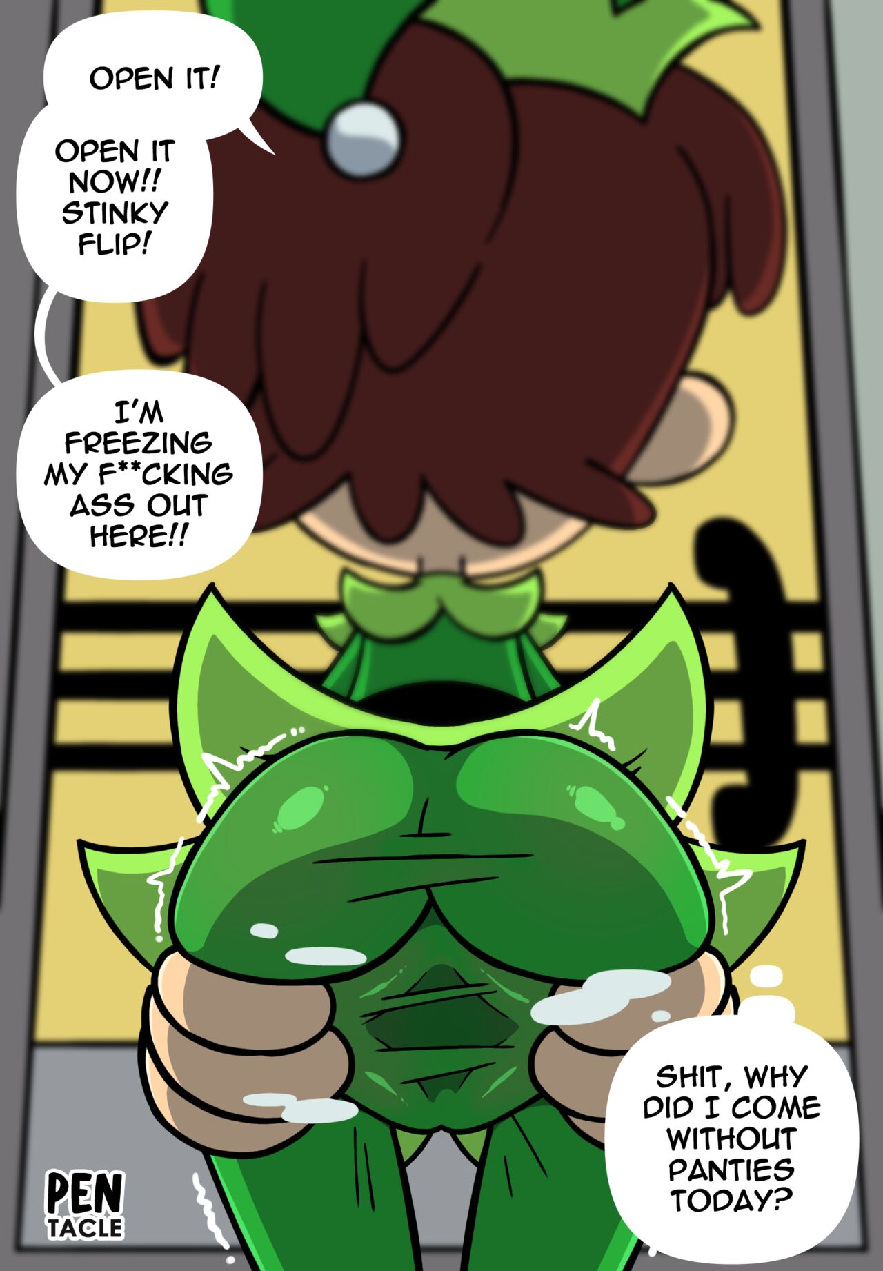 Tight Elf page 1 full