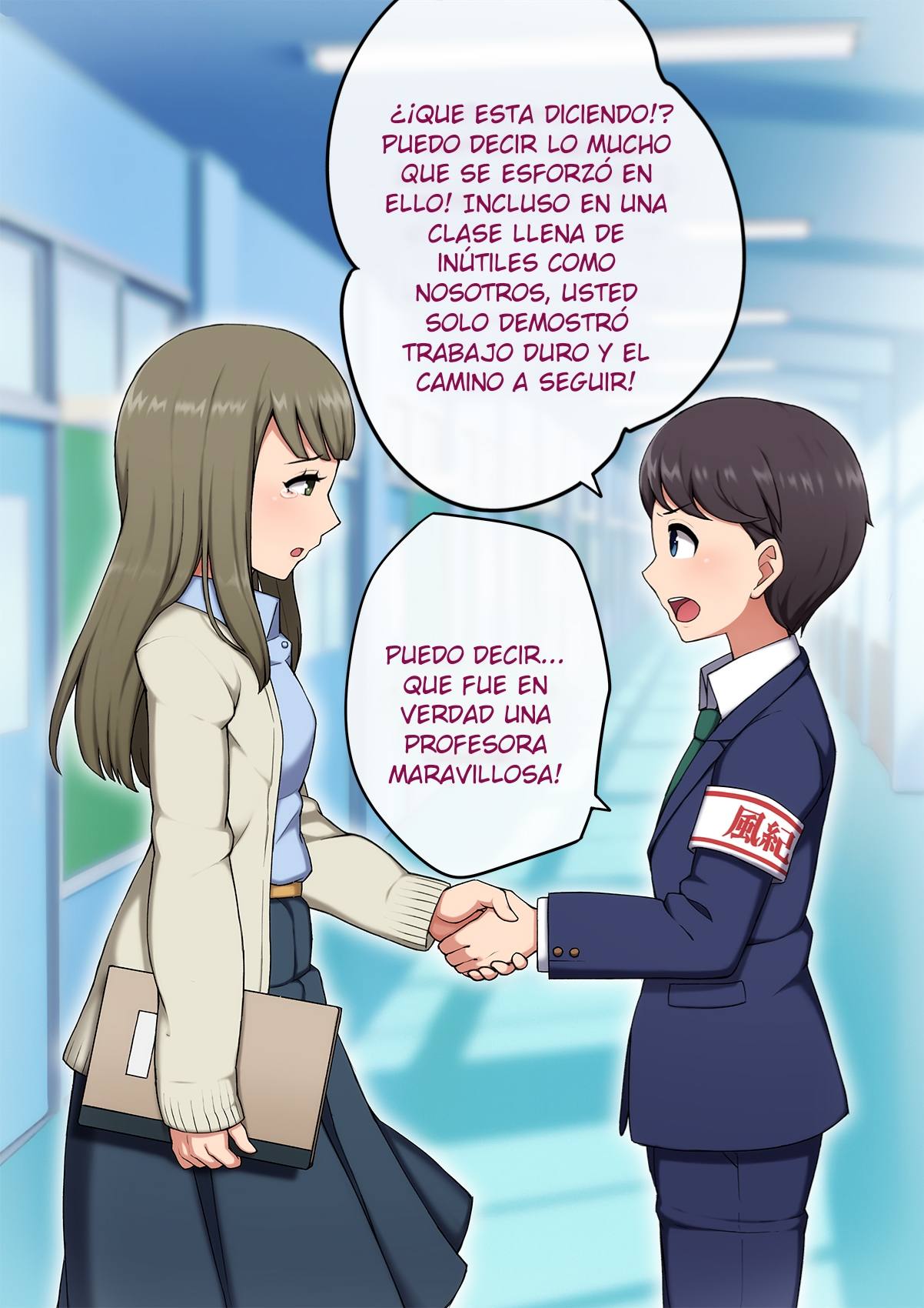 Josou Mesu Ochi Fuuki Iin Kiyoku Tadashii Mohansei ga Inran Bitch ni Ochiru made | Comité de feminizacion Justicia Ninfomana!! page 6 full
