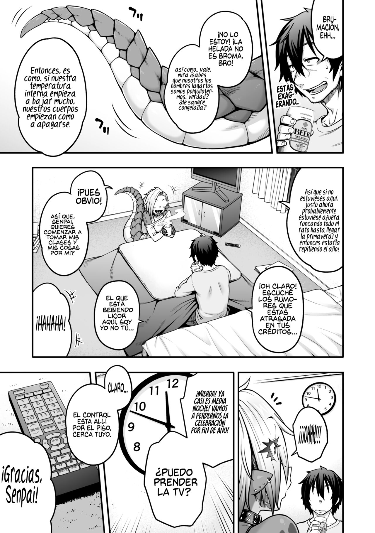 Yukifuru Yoru no Reptile | Reptile on a Snowy Night page 5 full