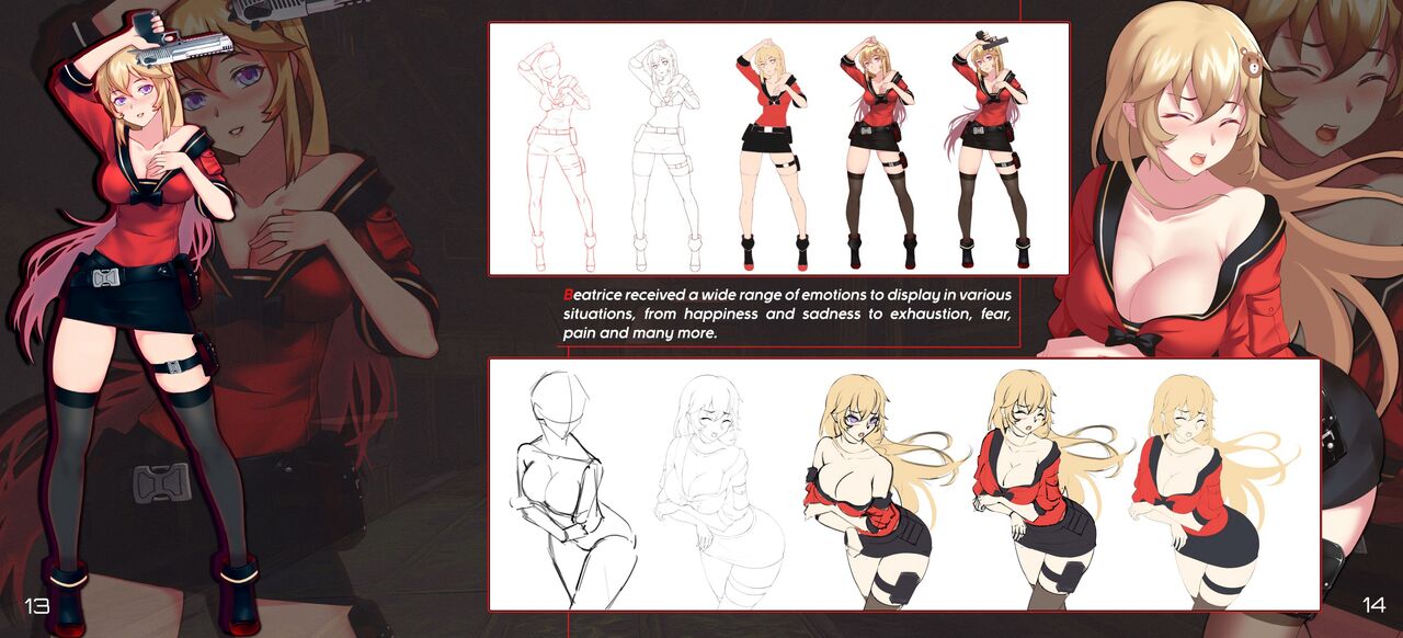 Tunnel Escape Artbook page 8 full
