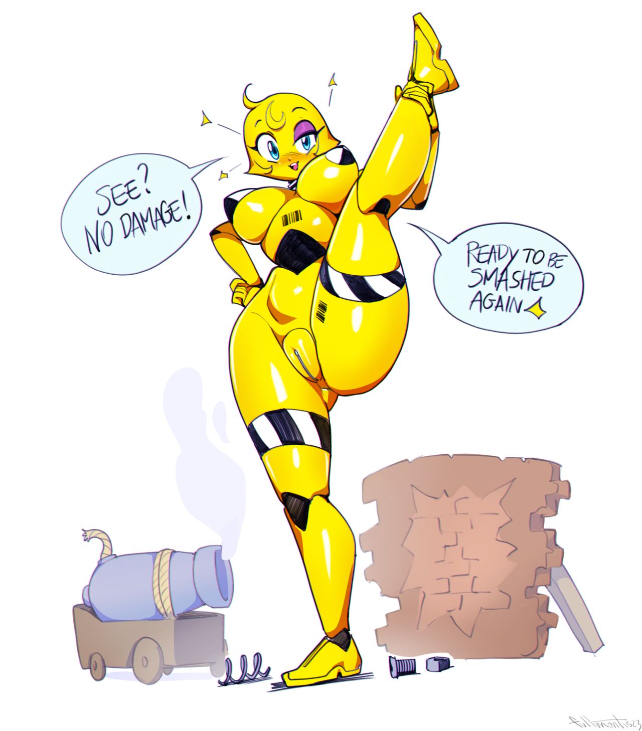 Patty the crash-test dummy page 4 full