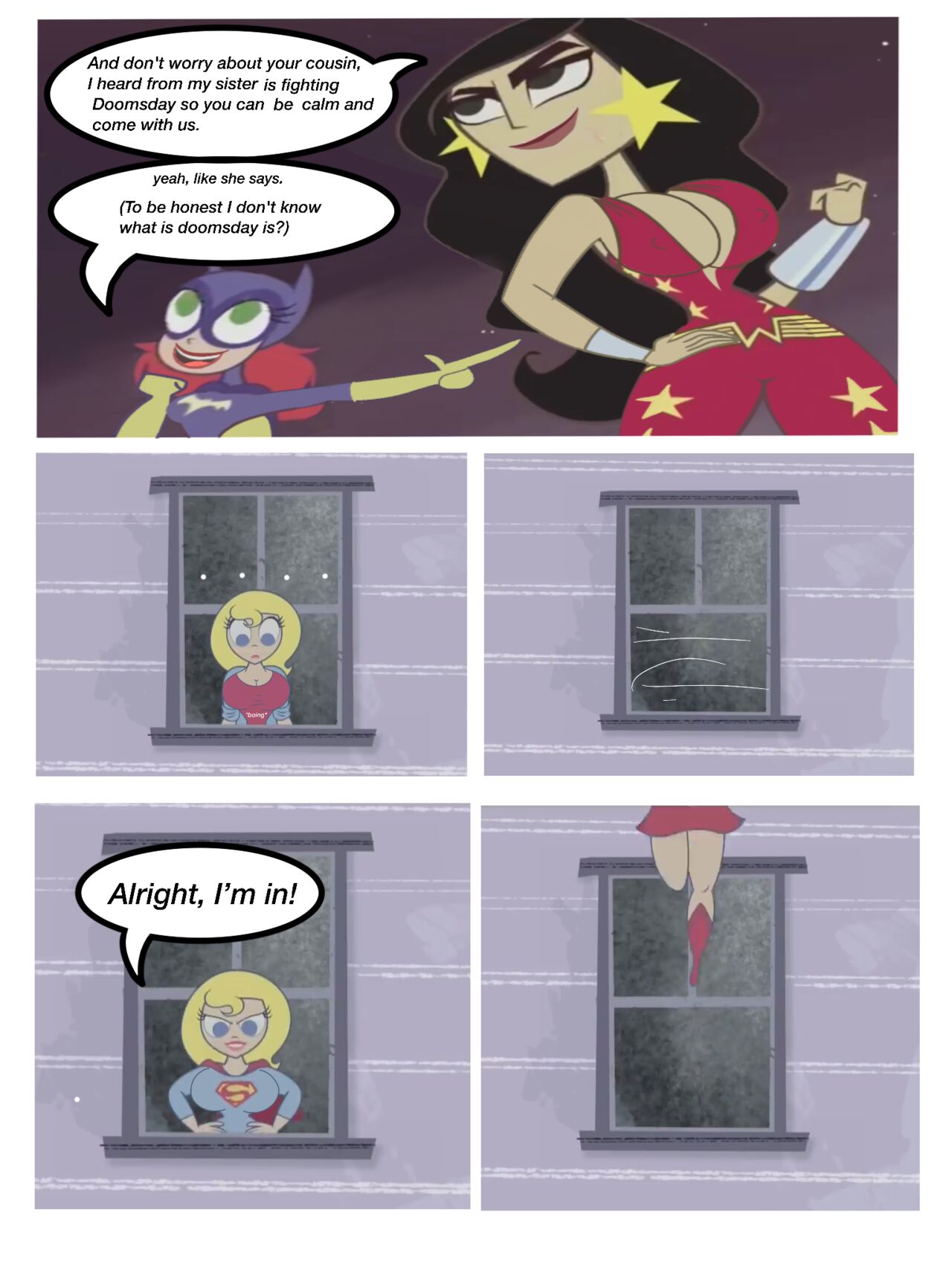 Dc Super Best Friends Forever - The Girl’s Punishment page 4 full