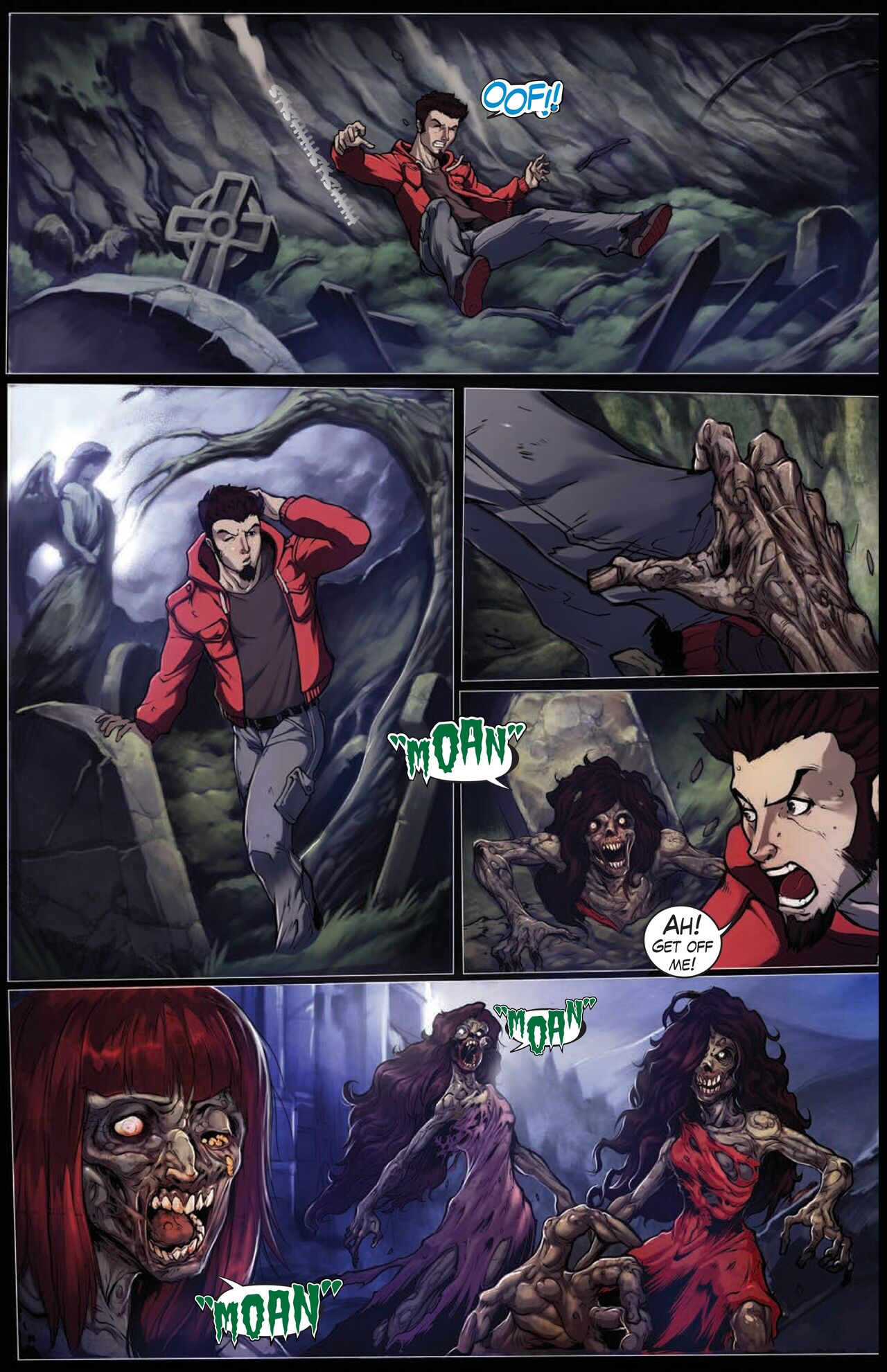 Night Wolf #1 by Lone Wolf Comics page 5 full