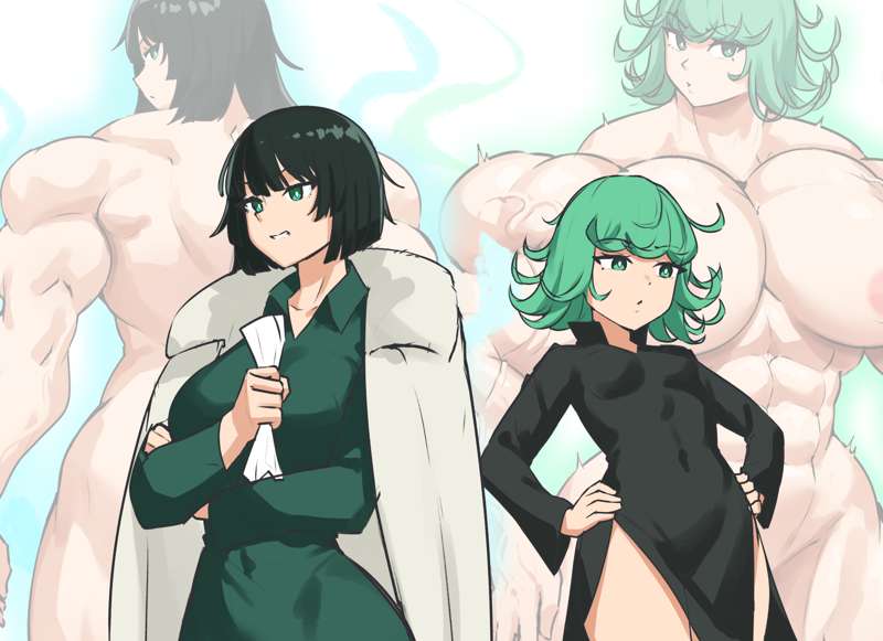 Tatsumaki &amp; Fubuki Comic page 1 full