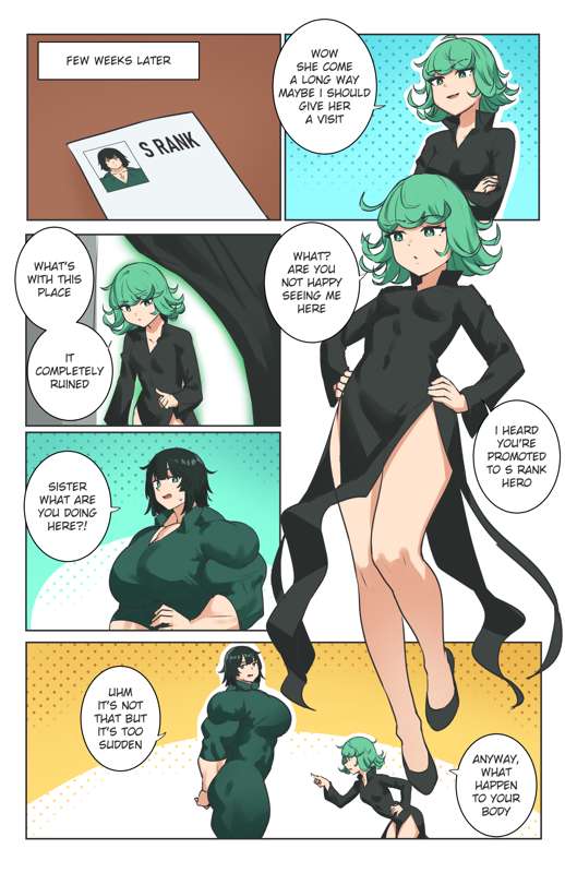 Tatsumaki &amp; Fubuki Comic page 6 full