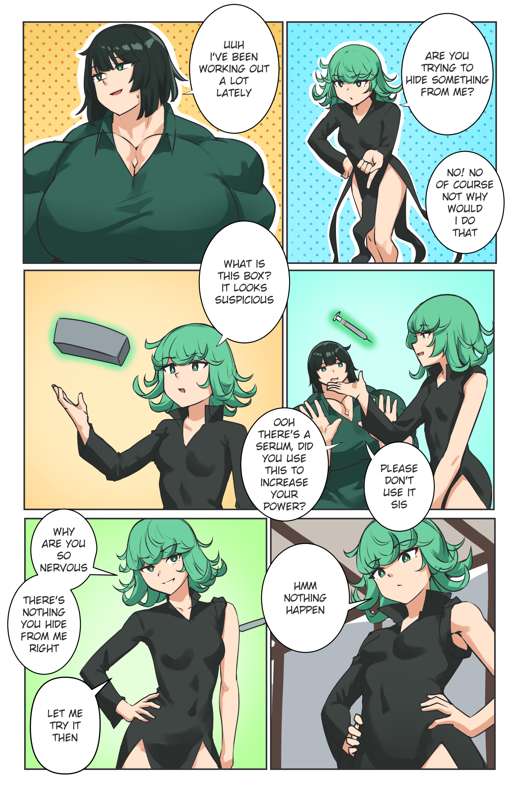 Tatsumaki &amp; Fubuki Comic page 7 full