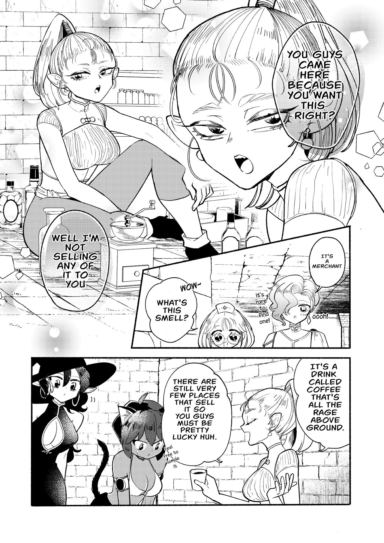 Dungeon Shit -Extra edition- Ch. 3 page 3 full