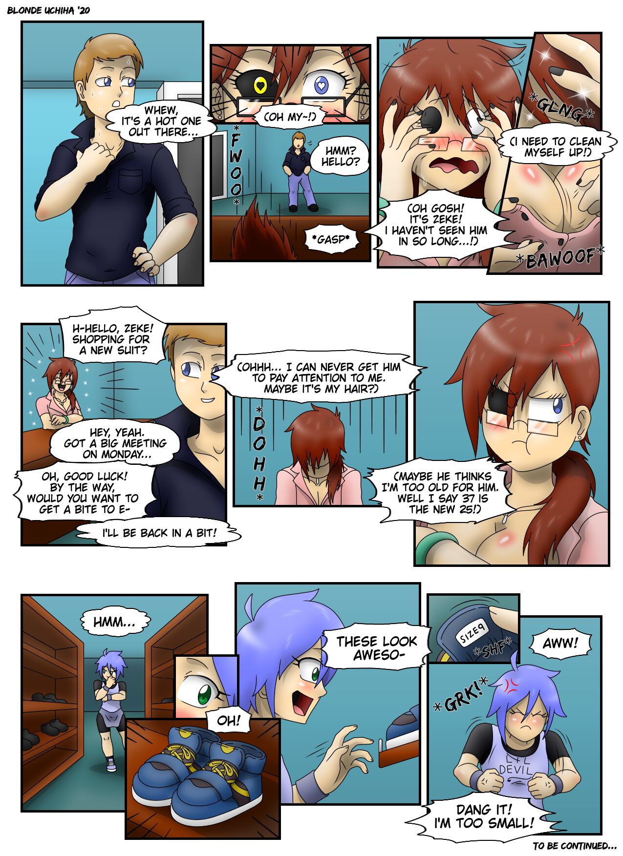 Lizzie &amp; Amy's Swappin' Good Time page 2 full