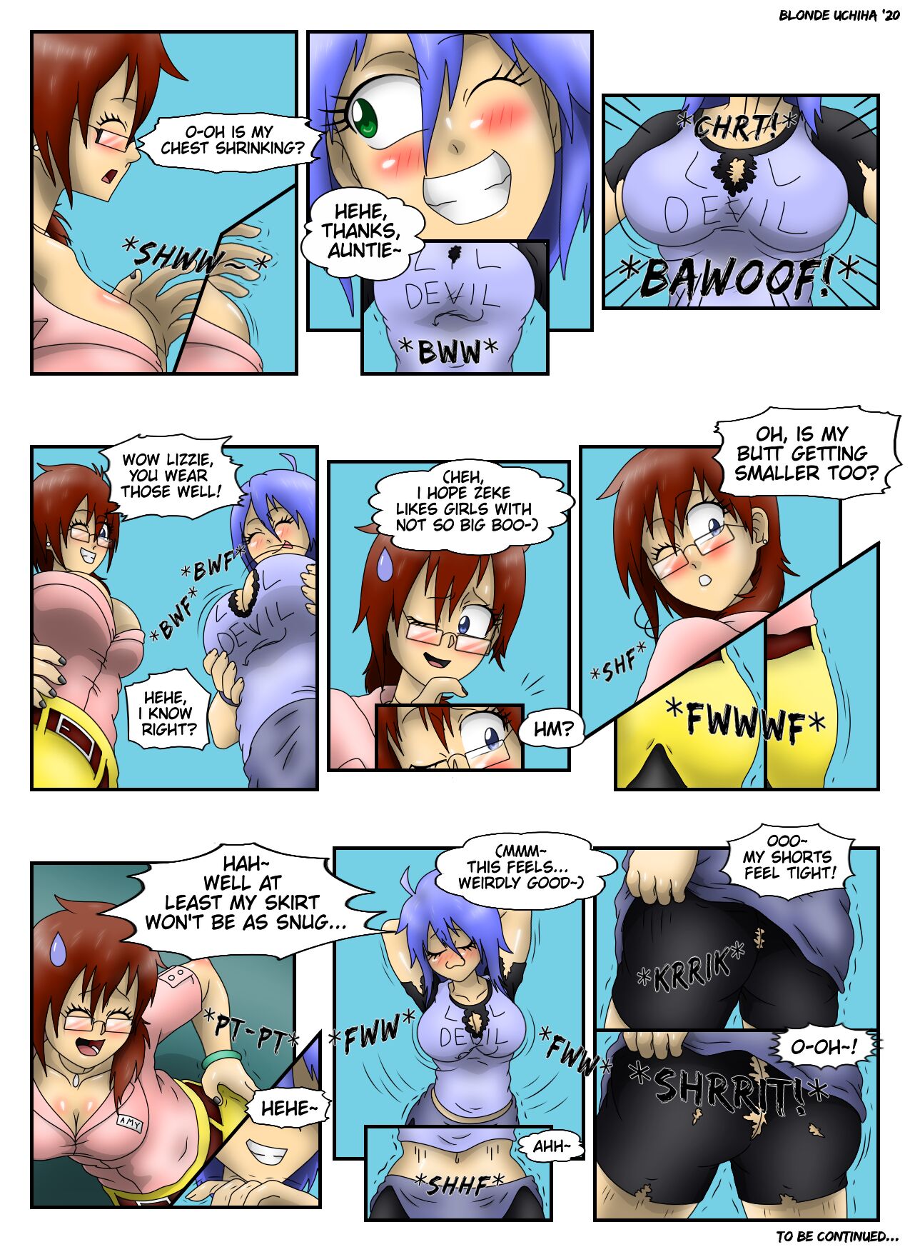 Lizzie &amp; Amy's Swappin' Good Time page 5 full